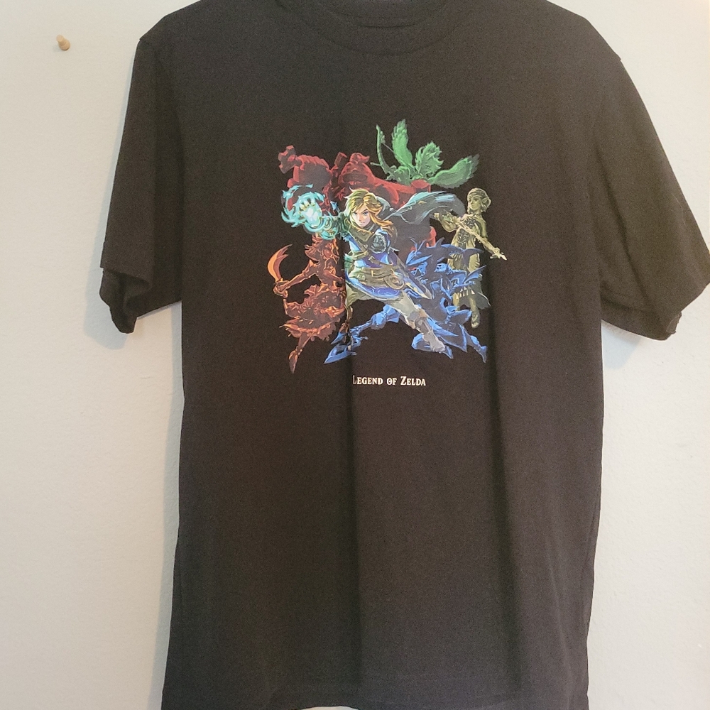 Black Legend Of Zelda T-shirt